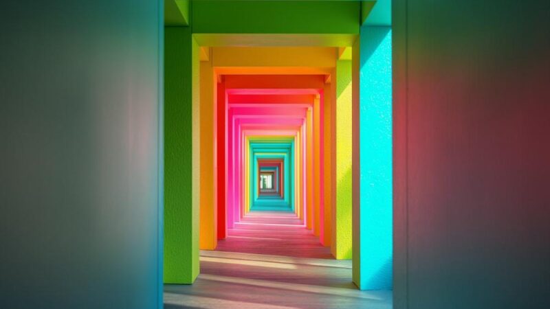 Intensywne kolory we wnętrzach: sztuka odważnych połączeń bez chaosu