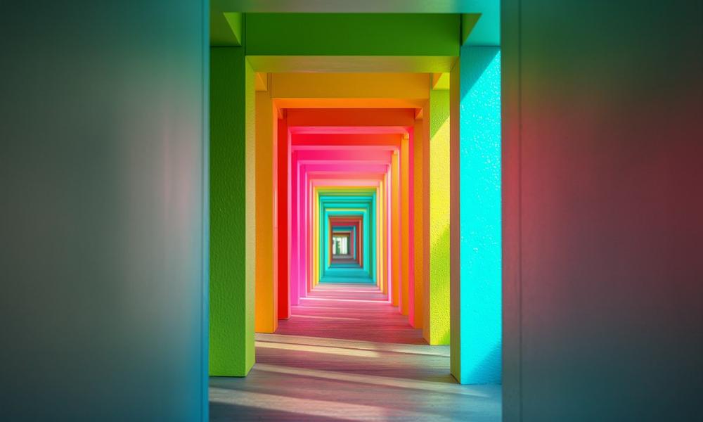 Intensywne kolory we wnętrzach: sztuka odważnych połączeń bez chaosu